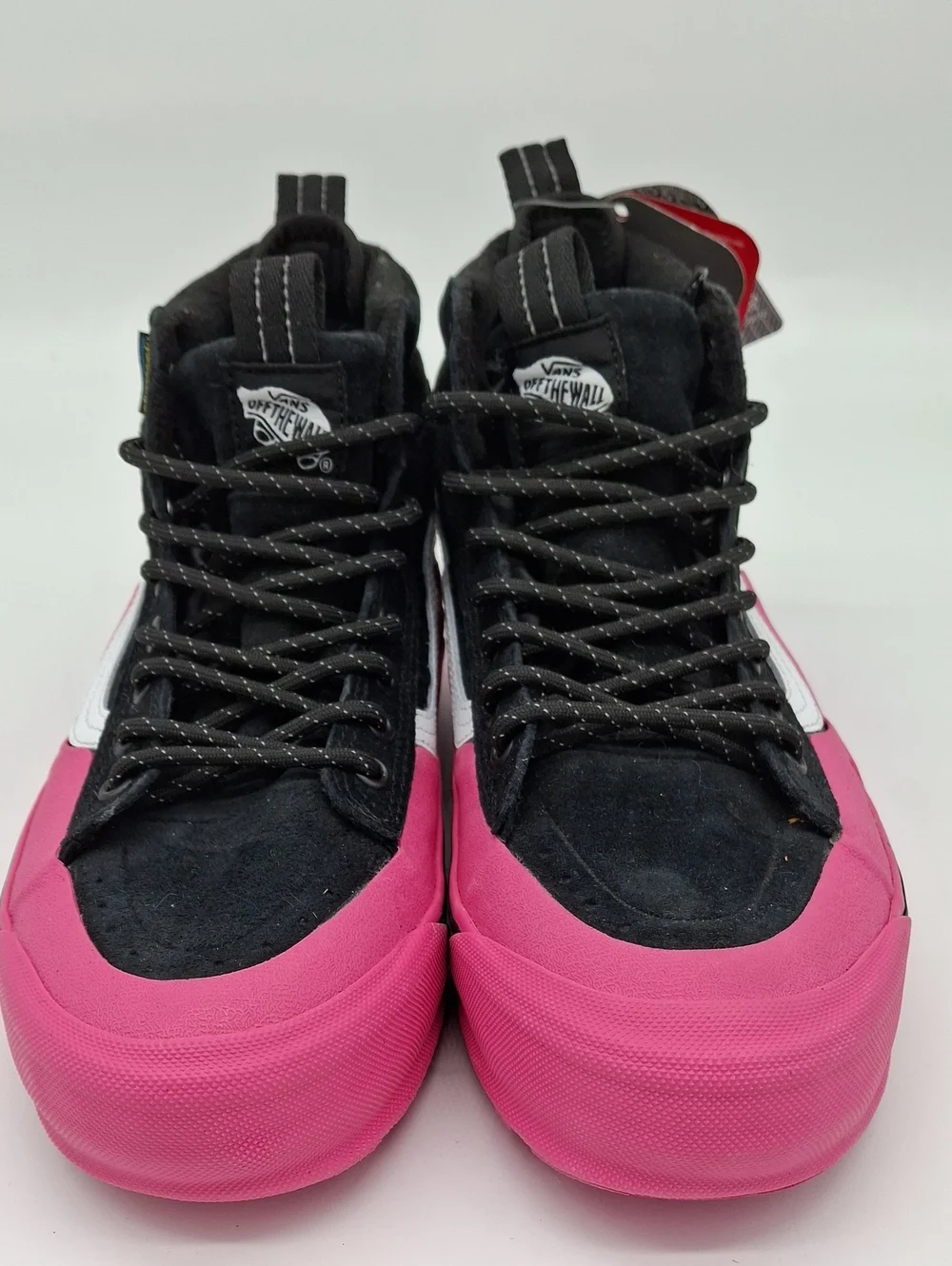 Vans Sk8-Hi MTE-2 Dip Hydroguard Waterproof Boots Black Suede Pink